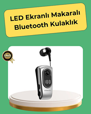Kablosuz Bluetooth 5.2 Kulaklık – Titreşimli Uyarı ve Uzun Pil Ömrü