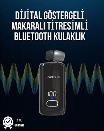Fineblue F580 Bluetooth Kulaklık – İş, Oyun ve Spor İçin Gelişmiş Kablosuz Performans
