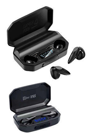 Kulak İçi Bluetooth Kulaklık Rgb Işıklı Çift Mikrofonlu iOS/Android Uyumlu BT 5.2