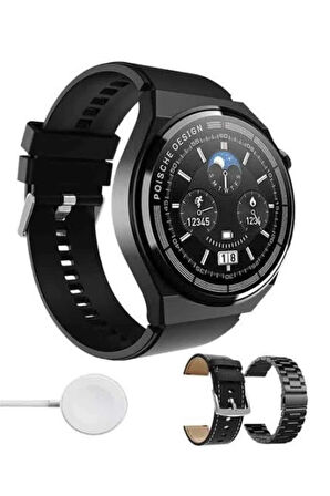 En Çok Tercih Edilen Akıllı Saat Amoled Ekran Nabız Sensörü GPS Uyumlu Adımsayar