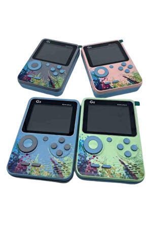 Game Box Oyun Konsolu 500 Retro Oyunlu Mini Taşınabilir 3 İnç