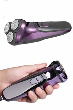 Günlük Kullanıma Uygun Profesyonel Tıraş Makinesi Döner Başlıklı