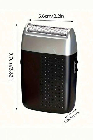 Taşınabilir Şarjlı Kablosuz Mini Tıraş Makinesi Sinek Kaydı Tıraş