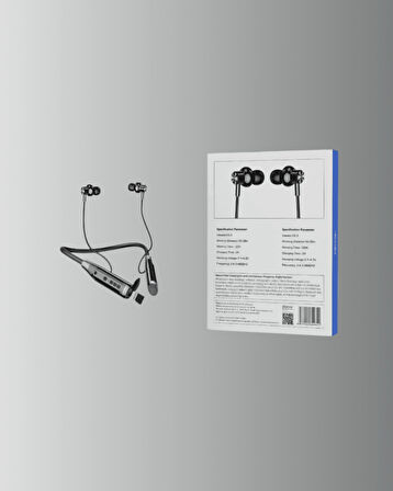 Bluetooth 5.0 Kablosuz Kulaklık – Uzun Pil Ömrü ve Ergonomik Tasarım