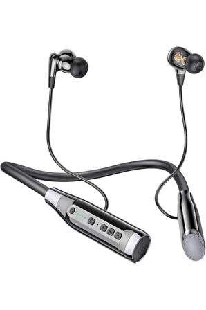 Boyun Bantlı Kulak İçi Kablolu Yüksek Ses Kaliteli Bluetooth Kulaklık