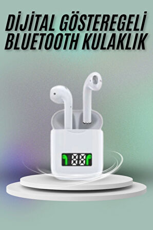 Bluetooth Kulaklık Dokunmatik Kontrol Uzun Pil Ömrü Dijital Göstergeli