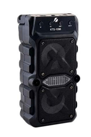 Büyük Boy Bluetooth Hoparlör Çoklu Bağlantı Çift Çıkışlı Taşınabilir Kesintisiz