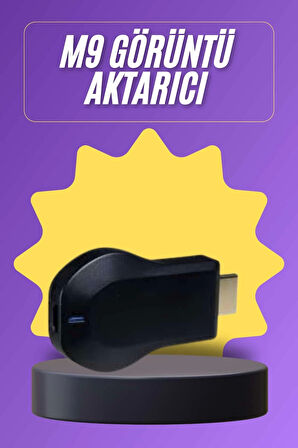 Kablosuz HDMI Wifi Görüntü Aktarıcı Tüm Cihazlara Uyumlu