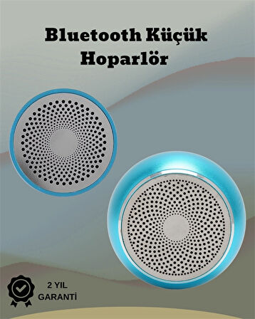 10W Güçlü Stereo Bluetooth Hoparlör – 360° Surround Ses Deneyimi