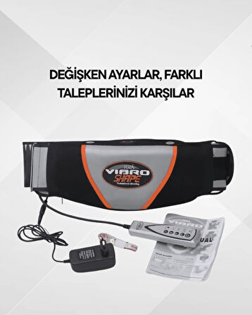 Titreşimli Zayıflama Kemeri – Göbek Eritme ve Masaj Aleti