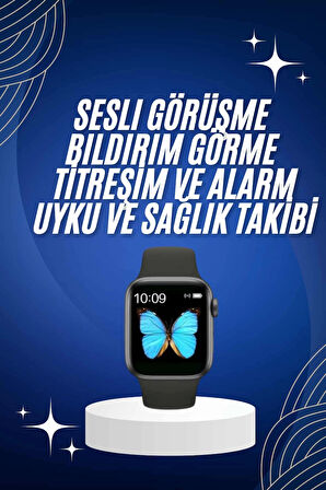 Arama Cevaplayabilen Akıllı Saat Bluetooth Bağlantılı Sosyal Medya Girişli