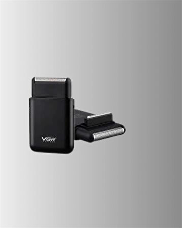 ABS Gövdeli Süper İnce Elektrikli Sakal Kesici – 45 dk Kablosuz Kullanım, Yanak Makası Dahil