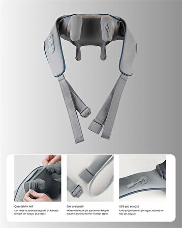 Torima VNB-01 U Tipi Ergonomik Boyun Masaj Cihazı