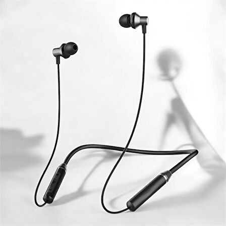 Boyun Bantlı Kablolu Kulaklık ANC Özelliği Uzun Şarj Süreli Sporcu Kulaklığı