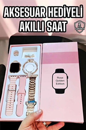 Akıllı Saat Sesli Görüşme Bildirim Görme Uyku ve Sağlık Takibi