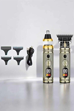 Yeni Nesil Tıraş Makinesi Pro 3 Başlıklı Dijital Göstergeli