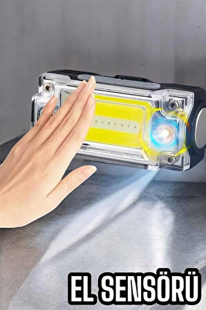 Şarjlı Kafa Feneri Suya Dayanıklı Ayarlanabilir Kamp Feneri