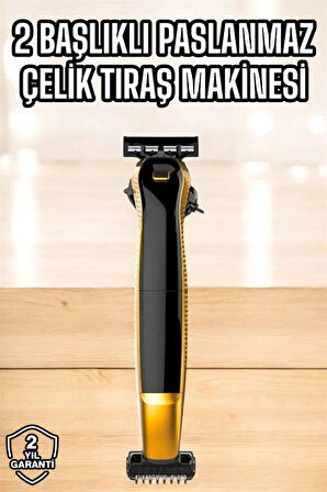 Jilet Başlıklı Tıraş Makine Sinek Kaydı Tıraş Seyahat Tipi Suya Dayanıklı