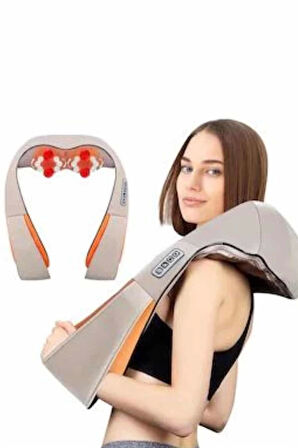 Ovmalı, Boyun Sırt İnsan Eli Hissi Veren Şarjlı Masaj Aleti Masaj Cihazı