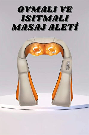 Ovmalı, Boyun Sırt İnsan Eli Hissi Veren Şarjlı Masaj Aleti Masaj Cihazı