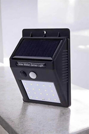 Solar Güneş Enerji Panelli Sensörlü Lamba Enerji Tasarruflu