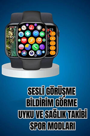Kaliteli Akıllı Saat ve Kaliteli Bluetooth Kulaklık ANC Özelliği Uzun Pil Ömrü