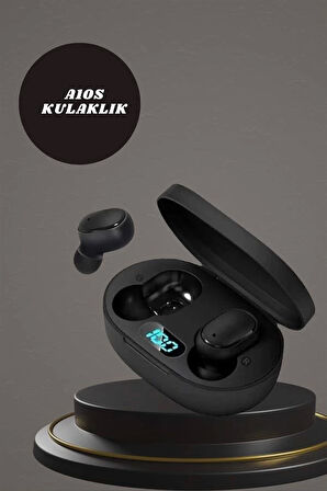 Dijital Göstergeli Kulaklık ve 7 Kordonlu Akıllı Saat Android ve İOS Uyumlu Uyku Takibi Sesli Görüşme