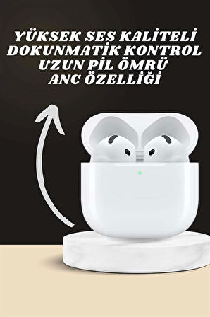 7 Kordonlu Akıllı Saat Ve Yeni Nesil Kulaklık Dokunmatik Ekran Android ve İOS Uyumlu