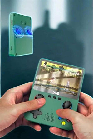 Çocuklara Özel 666 Oyunlu X6 Atari Video İzleme ve Müzik Dinleme