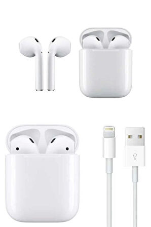 2025 Model Çağrı Cevaplayabilen Bluetooth Kulaklık Beyaz Dokunmatik Kontrol