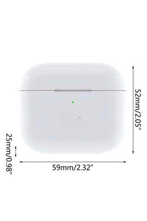 3.Nesil İOS Android Uyumlu Bluetooth 5.0 Beyaz Çağrı Cevaplama