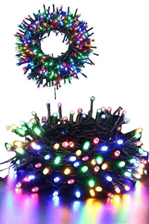5 Metre Ampul LED Işık Renkli RGB Çok Renkli Led Aydınlatma