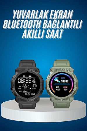 Yeni Nesil Akıllı Saat Bluetooth Bağlantılı Su Geçirmez Android ve İOS Uyumlu