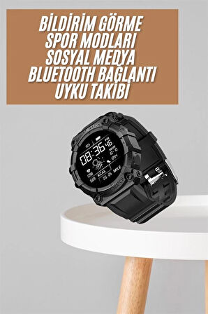 Yeni Nesil Çok Fonksiyonlu Uyku ve Sağlık Takibi Yapabilen Siyah
