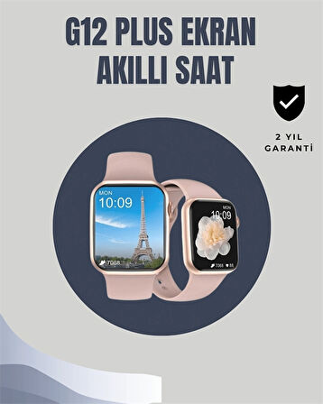 Su Geçirmez Akıllı Saat – 300 mAh Batarya, Sesli Arama, Uyku & Adım Takibi