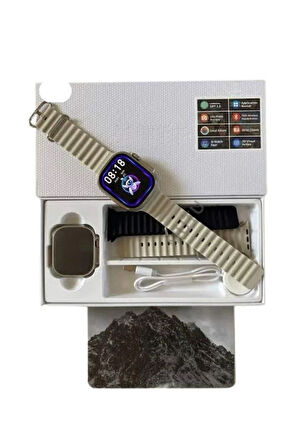 Akıllı Saat Çok Fonksiyonlu Unısex Sosyal Medya Girişli Bluetooth Bağlantılı