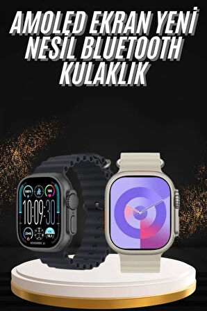 Uyku ve Sağlık Takibi Yapabilen GPS Uyumlu Plastik Kordonlu Akıllı Saat