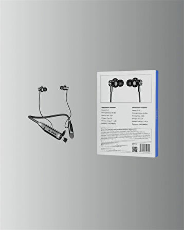 Boyun Askılı Kablosuz Kulaklık – 120 Saat Kesintisiz Müzik Keyfi