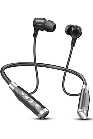 Boyun Bantlı Kulak İçi Kablolu Yüksek Ses Kaliteli Bluetooth Kulaklık
