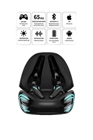 Android ve İOS Uyumlu Bluetooth Kulaklık Gaming Kulaklık Mini