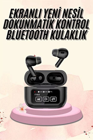 Yeni Nesil Pro Ekranlı Bluetooth Kulaklık 5.0 Bluetooth