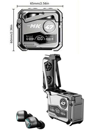 Gecikme Önleyici Oyuncu Kulaklığı Bluetooth Bağlantılı ANC Özelliği 5.0 Bluetooth