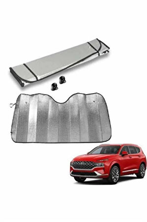 Araba Ön Cam Güneşliği Katlanabilir Oto Güneşlik Tüm Araç Modellerine Uygun