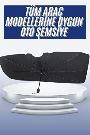 Oto Ön Cam Güneşliği Otomatik Katlanabilir Gölgelik Oto Cam Şemsiye