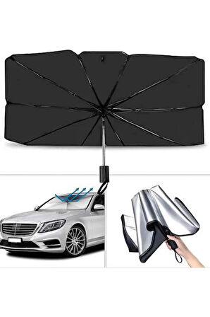 Yeni Nesil Tüm Araç Modellerine Uygun Oto Şemsiye Katlanabilir UV Işınlarına Karşı