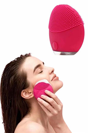 Titreşimli Yüz Masaj Aleti Titreşimli Makyaj Temizleme Cihazı