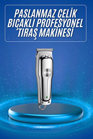 3 Taraklı Saç Sakal Düzeltici Traş Makinesi Seti Paslanmaz Çelik