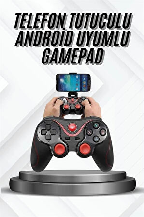 Yeni Nesil X3 Gamepad Android Uyumlu Telefon Tutucu Özellikli Joystick