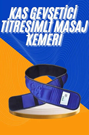 5 Motorlu Titreşimli Masaj Aleti Masaj Kemeri Göbek Bel İnceltmeye Uygun