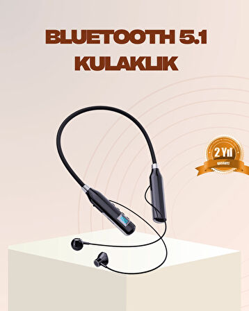 Bluetooth 5.1 Kablosuz Kulaklık – Net Ses ve Güçlü Bağlantı